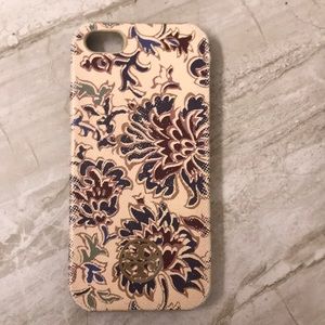 Tory Burch Leather Iphone 5 Case